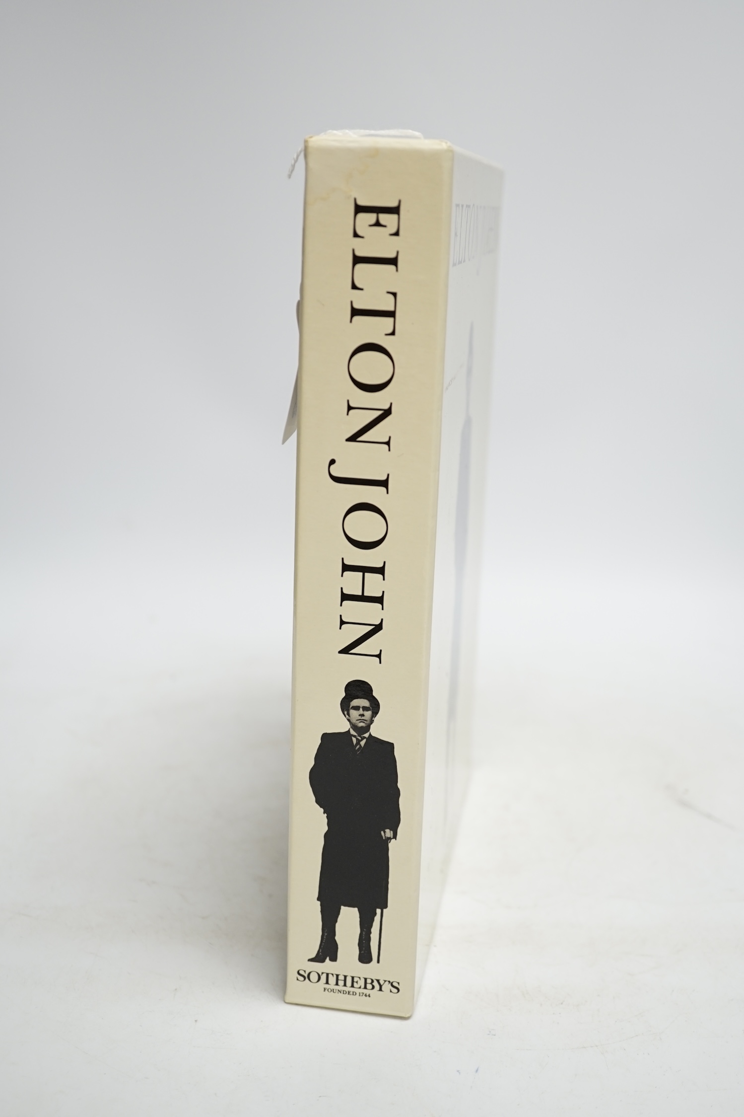 Elton John Sotheby's 1988 set of catalogues. Condition - fair
